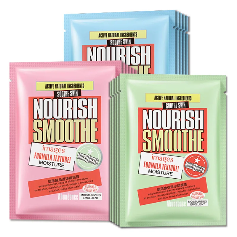 Hyaluronic Acid Face Mask Moisturizing Oil-control Smoothing Skin Facial Mask Whitening Korean Face Care Cosmetics Sheet Masks
Hyaluronic Acid Face Mask Moisturizing Oil-control Smoothing Skin Facial Mask Whitening Korean Face Care Cosmetics Sheet Masks
