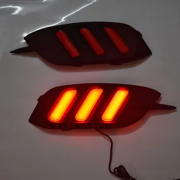 2PCS For Honda Civic 2016 2017 car-styling Multi-function LED 12V tail light Brake warning Lamp Rear Fog Lamp Rear Bumper Light
2PCS For Honda Civic 2016 2017 car-styling Multi-function LED 12V tail light Brake warning Lamp Rear Fog Lamp Rear Bumper Light