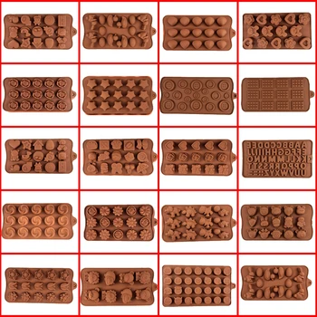 DIY Silicone Chocolate Bar Mold 3D Shape Chocolate Cake Mould Jelly Candy Numbers Fondant Mold Kitchen Baking Decorating Tools
DIY Silicone Chocolate Bar Mold 3D Shape Chocolate Cake Mould Jelly Candy Numbers Fondant Mold Kitchen Baking Decorating Tools