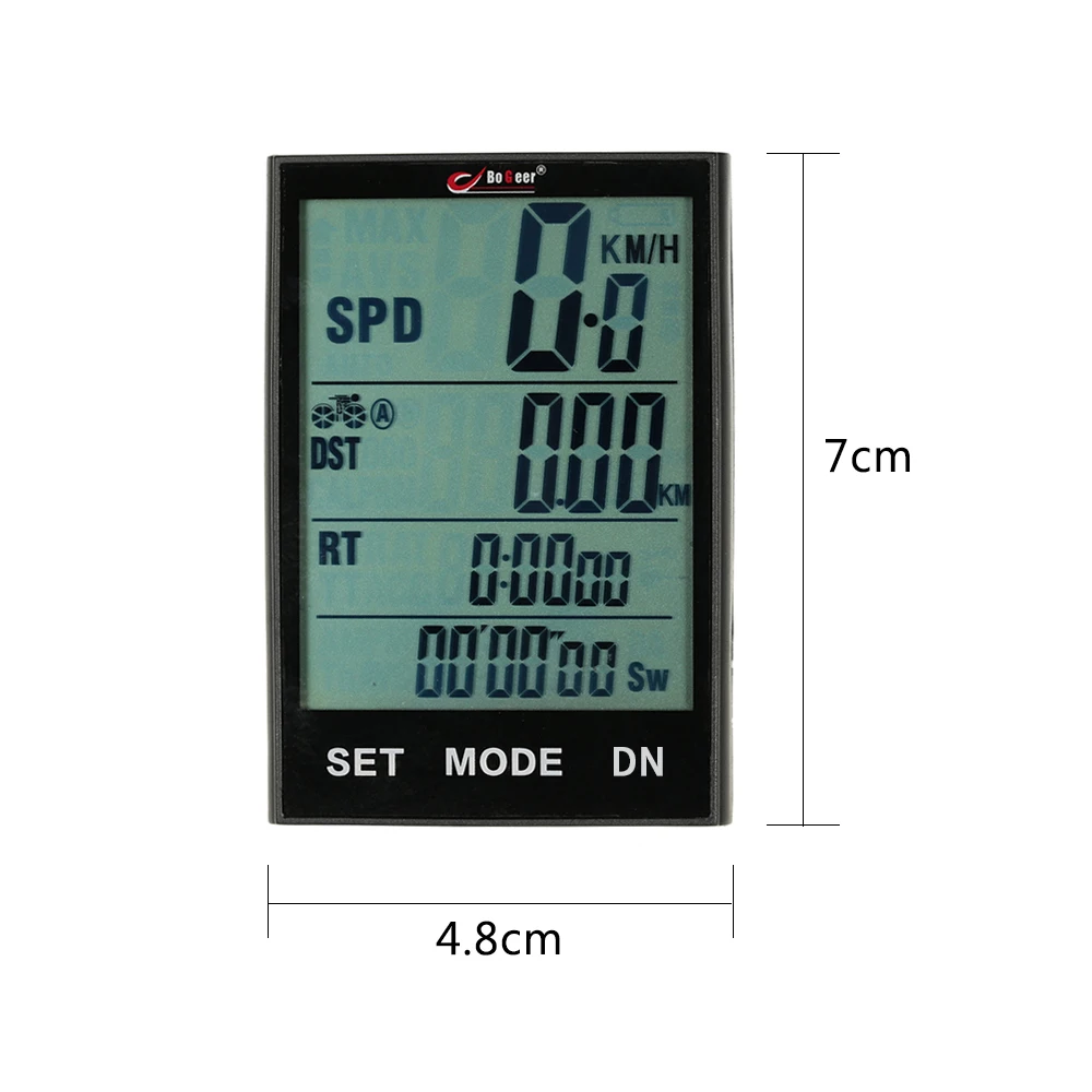Wireless Bike Computer Water Resistant Bicycle Speedometer Odometer With Temperature Backlight for Cycling Riding Multi Function
Wireless Bike Computer Water Resistant Bicycle Speedometer Odometer With Temperature Backlight for Cycling Riding Multi Function