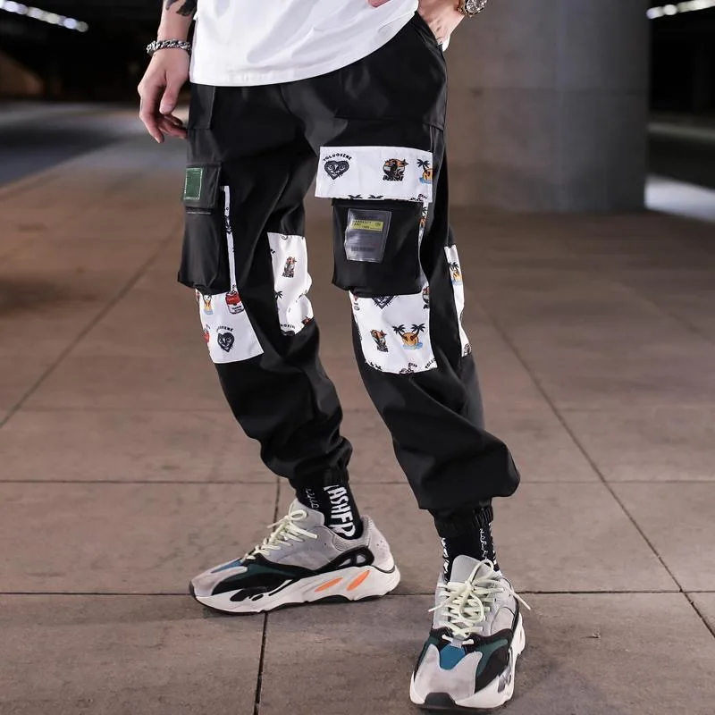 2023 Popular Men's Side Pockets Cargo Harem Pants Hip Hop Casual Male Joggers Trousers Fashion Casual Streetwear Pants 
2023 Popular Men's Side Pockets Cargo Harem Pants Hip Hop Casual Male Joggers Trousers Fashion Casual Streetwear Pants