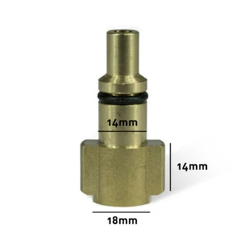 Conversion Universal 1/4in Quick Connect Kit For Pressure Washer W/ Jet Nozzles Female Thread Copper Connector Joint Coupler
Conversion Universal 1/4in Quick Connect Kit For Pressure Washer W/ Jet Nozzles Female Thread Copper Connector Joint Coupler