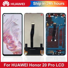 Écran tactile LCD de remplacement, 6.26 pouces, pour Huawei Honor 20 Pro YAL-AL10 YAL-L41, Original=