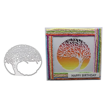 Cutting Dies Big Tree Circle Metal Cut Die Plant Background Mold Scrapbook Embossing Craft Knife Mould Stencil Stamps and Dies
Cutting Dies Big Tree Circle Metal Cut Die Plant Background Mold Scrapbook Embossing Craft Knife Mould Stencil Stamps and Dies