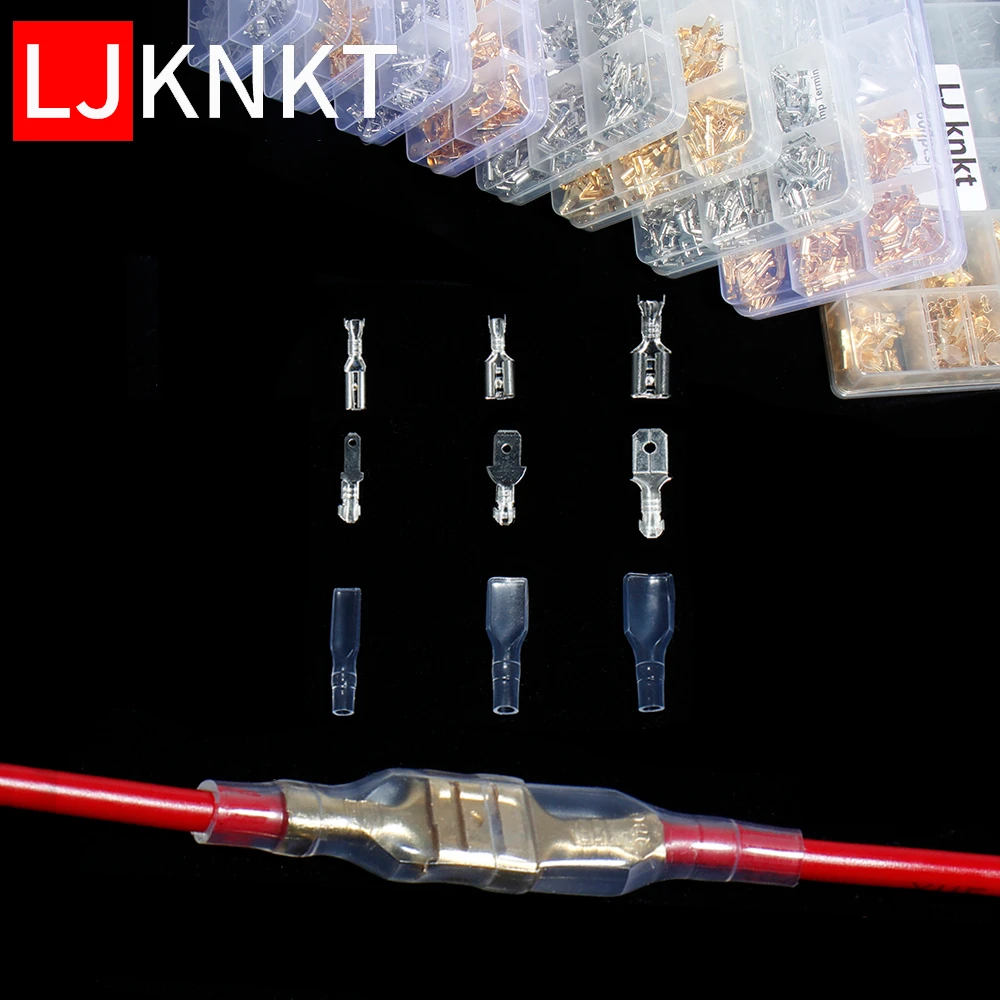 2.8/4.8/6.3 Insulated wire crimp sheath terminal box for winding connector plug General spring insert quick and simple terminal
2.8/4.8/6.3 Insulated wire crimp sheath terminal box for winding connector plug General spring insert quick and simple terminal