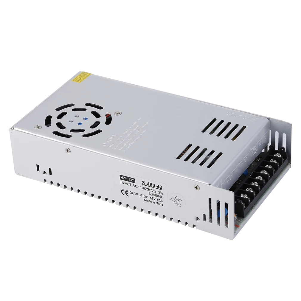 

DC 48V 10A Universal Regulated Switching Power Supply for Computer Project With Good Quality & High Performance Free Shipping