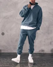 Sweatshirt Suits Men's Casual Two-piece Set Hoodless Pullover+Sweatpants Mens Joggers Set 2 Piece Outfit Set Warm Streetwear
Sweatshirt Suits Men's Casual Two-piece Set Hoodless Pullover+Sweatpants Mens Joggers Set 2 Piece Outfit Set Warm Streetwear