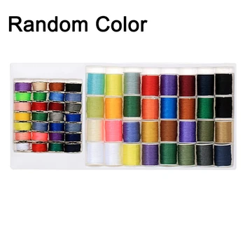 60Pcs Mixed Colors 100% Polyester Yarn Sewing Thread Roll Machine Hand Embroidery Home Sewing Kit
60Pcs Mixed Colors 100% Polyester Yarn Sewing Thread Roll Machine Hand Embroidery Home Sewing Kit