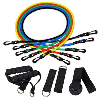 11pcs/set TPE Resistance Bands Crossfit Training Exercise Set Colorful Pull Rope Handle Exercise Training Workout Yoga Fitness
11pcs/set TPE Resistance Bands Crossfit Training Exercise Set Colorful Pull Rope Handle Exercise Training Workout Yoga Fitness