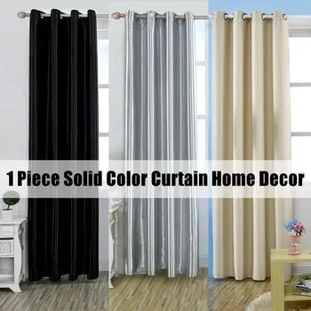Solid Color Blackout Curtain Polyester Fabric Blind Blackout Curtains Shade Cloth Drape Valance Decoration Home Coffee Bar
Solid Color Blackout Curtain Polyester Fabric Blind Blackout Curtains Shade Cloth Drape Valance Decoration Home Coffee Bar