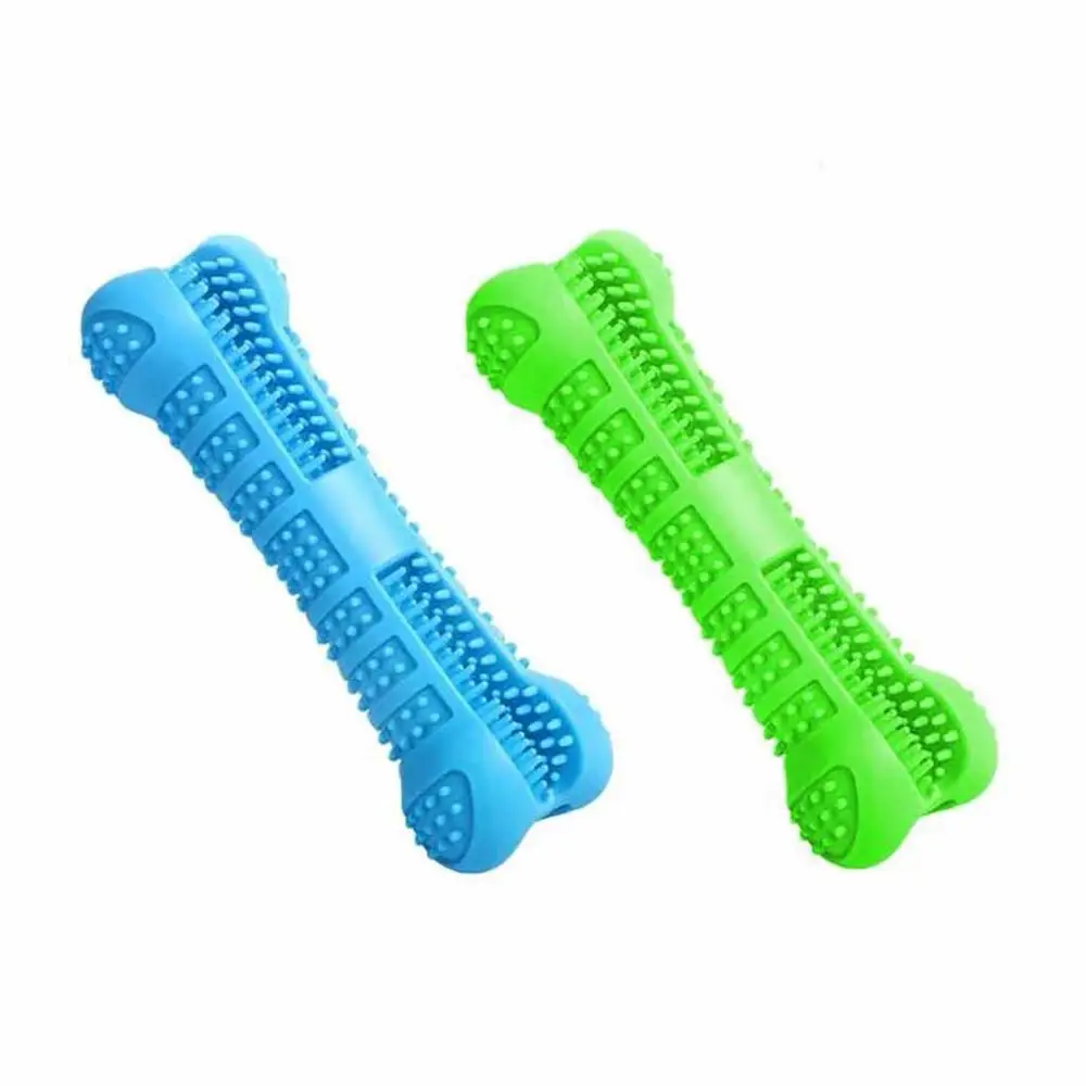 Pet Dog Chewing Toy Food Grade Silicone Teeth Cleaning Molar Stick Pet Dog Bone-shape Toothbrush Doggo Care Toothbrush Oral Care
Pet Dog Chewing Toy Food Grade Silicone Teeth Cleaning Molar Stick Pet Dog Bone-shape Toothbrush Doggo Care Toothbrush Oral Care