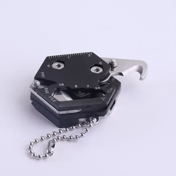 Keychain screwdriver set wrench combination tool kits Portable EDC mini stainless steel folding knife repair tools set 
Keychain screwdriver set wrench combination tool kits Portable EDC mini stainless steel folding knife repair tools set