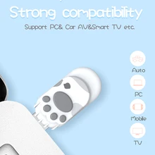 New Mini USB Flash Drive USB2.0 Cute Cat Paw Shape Memory Stick 360°Rotation U Disk 32GB 64GB 128GB Dustproof And Waterproof
New Mini USB Flash Drive USB2.0 Cute Cat Paw Shape Memory Stick 360°Rotation U Disk 32GB 64GB 128GB Dustproof And Waterproof