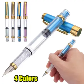 0.5mm Fountain Pen for Wingsung 3008 Green/Purple/Blue/Silver Pen Gift Office Stationery for Wing Sung Ink Pen Iridiums Nib
0.5mm Fountain Pen for Wingsung 3008 Green/Purple/Blue/Silver Pen Gift Office Stationery for Wing Sung Ink Pen Iridiums Nib