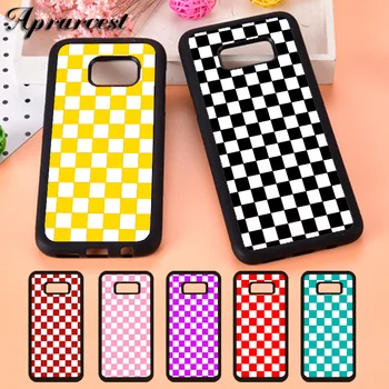 Aprarvest Checkerboard Checkered Phone Case Cover For Samsung Galaxy S5 S6 S7 edge S8 S9 Plus S10 lite S10E Note 5 8 9 10 Plus
Aprarvest Checkerboard Checkered Phone Case Cover For Samsung Galaxy S5 S6 S7 edge S8 S9 Plus S10 lite S10E Note 5 8 9 10 Plus