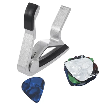 Dropship-20 Pieces Elegant and Colorful 0.71Mm Guitar Picks Celluloid Mediators for Bass Guitar with CAPO Capo Clamp Folk Acoust
Dropship-20 Pieces Elegant and Colorful 0.71Mm Guitar Picks Celluloid Mediators for Bass Guitar with CAPO Capo Clamp Folk Acoust