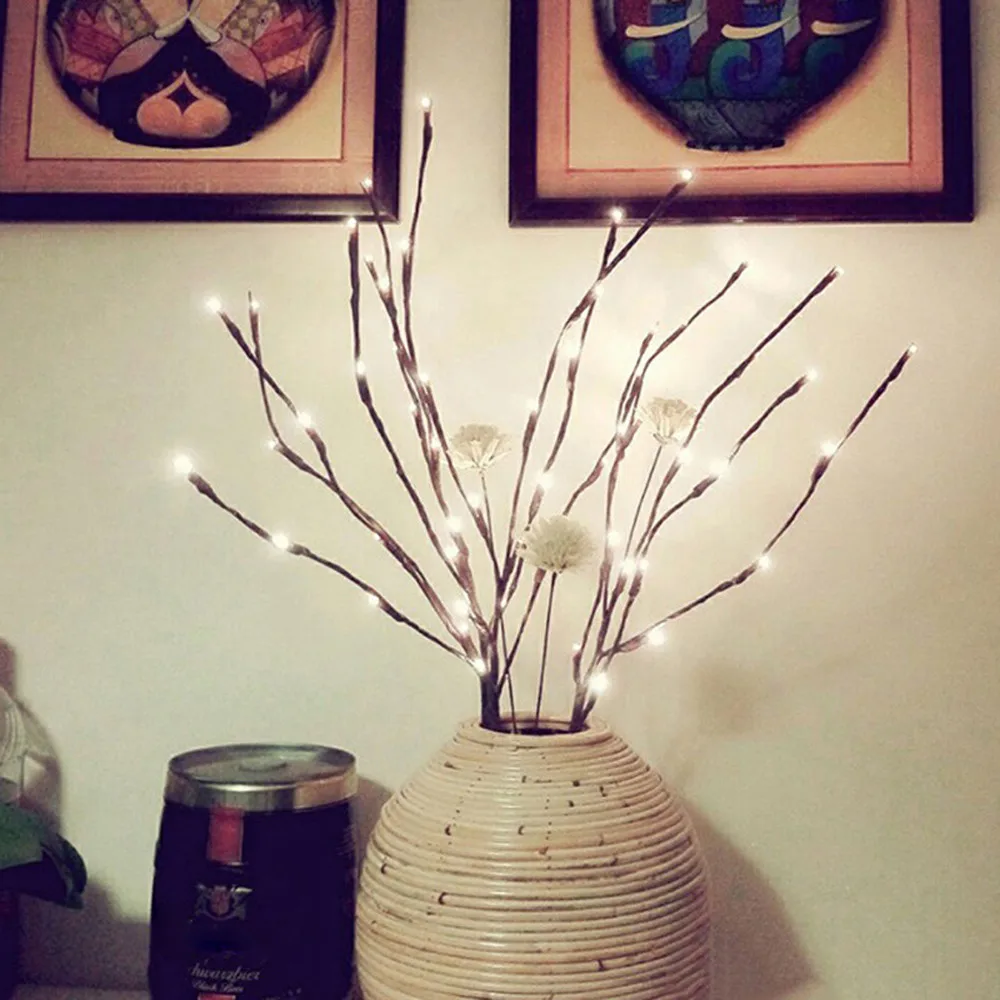LED Willow Branch Lamp Battery Powered Decorative Lights Tall Vase Filler Willow Twig Lighted Branch For Home Decoration
LED Willow Branch Lamp Battery Powered Decorative Lights Tall Vase Filler Willow Twig Lighted Branch For Home Decoration