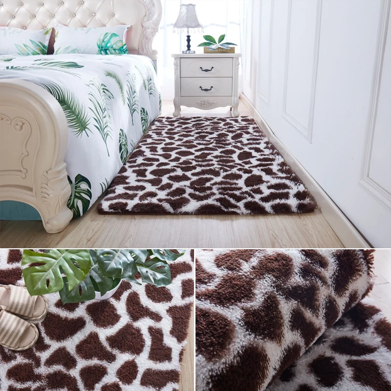 Bedroom variegated tie-dye carpet bed front leopard plush blanket living room coffee table mat encryption plus soft rug
Bedroom variegated tie-dye carpet bed front leopard plush blanket living room coffee table mat encryption plus soft rug