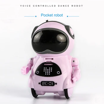 Pocket Robot Mini Robot Toys Gift Talking Interactive Dialogue Voice Recognition Record Singing Dancing Smart Robot FJ88
Pocket Robot Mini Robot Toys Gift Talking Interactive Dialogue Voice Recognition Record Singing Dancing Smart Robot FJ88