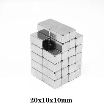 1~50pcs 20x10x10 mm Super Cuboid Block N35 Magnet 20x10x10mm Neodymium Magnetic 20mm*10mm NdFeB Strong Magnets 20*10*10 mm 
1~50pcs 20x10x10 mm Super Cuboid Block N35 Magnet 20x10x10mm Neodymium Magnetic 20mm*10mm NdFeB Strong Magnets 20*10*10 mm