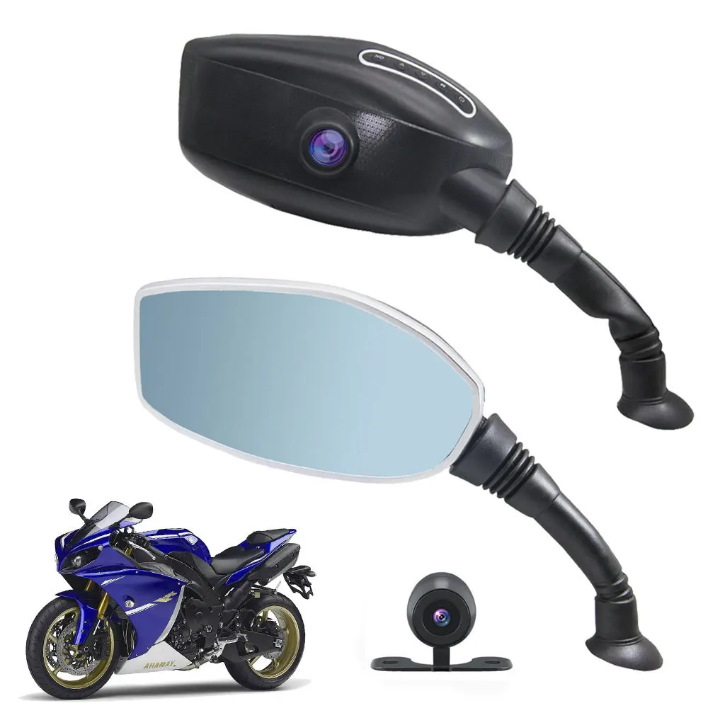 Motorcycle Rearview Mirror Recorder 1080P 2.7 inch Waterproof Auto Digital Video Recorder Dash Cam Dual Lens Camcorder
Motorcycle Rearview Mirror Recorder 1080P 2.7 inch Waterproof Auto Digital Video Recorder Dash Cam Dual Lens Camcorder