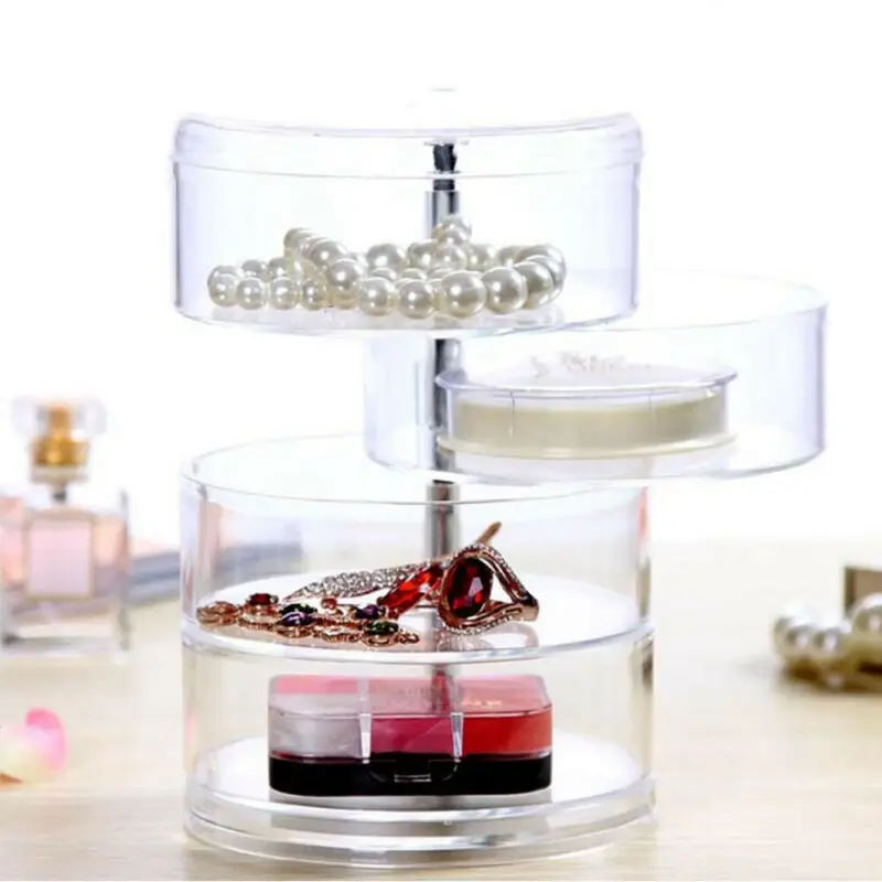 1pc Transparent Cosmetic Storage Box Jewelry Box Creative Multi - Layer Makeup Box Daily Household
1pc Transparent Cosmetic Storage Box Jewelry Box Creative Multi - Layer Makeup Box Daily Household