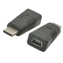 ADAPTER Mini-Usb Data-Charging Usb-C Type-C FEMALE TO ADAPTER Mini-Usb Data-Charging Usb-C Type-C FEMALE TO