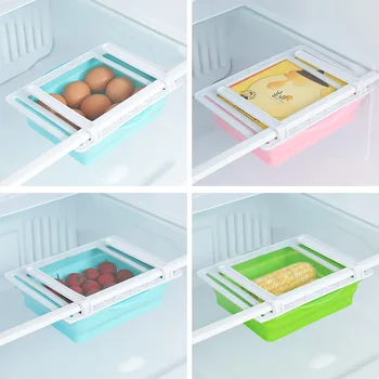 Creative Adjustable Space Saver Refrigerator Shelf Rack Holder Foldable Pull-Out Sorting Food Box Kitchen Fresh Storage BoxLA729
Creative Adjustable Space Saver Refrigerator Shelf Rack Holder Foldable Pull-Out Sorting Food Box Kitchen Fresh Storage BoxLA729