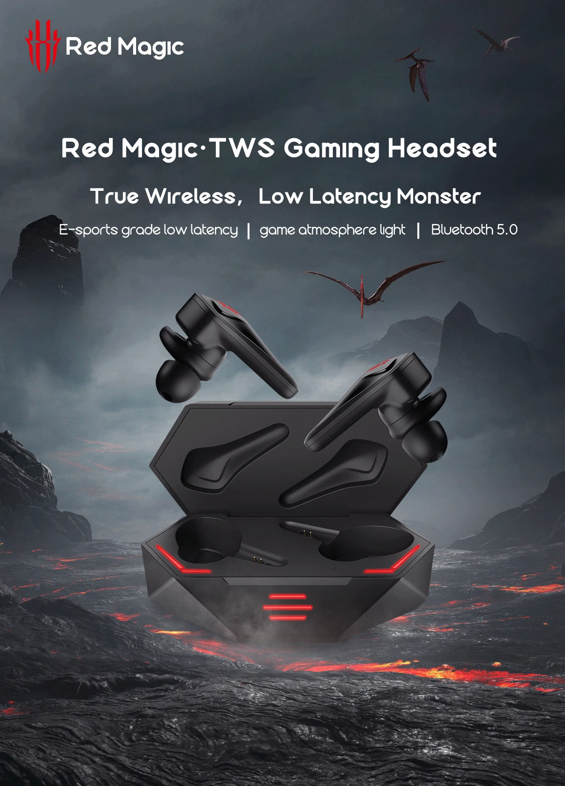 2020 RedMagic TWS Wireless Bluetooth Earphones Nubia 5G Earbuds 39ms Low Latency 16+ Battery Life HiFi Stereo Smart Headphones
2020 RedMagic TWS Wireless Bluetooth Earphones Nubia 5G Earbuds 39ms Low Latency 16+ Battery Life HiFi Stereo Smart Headphones