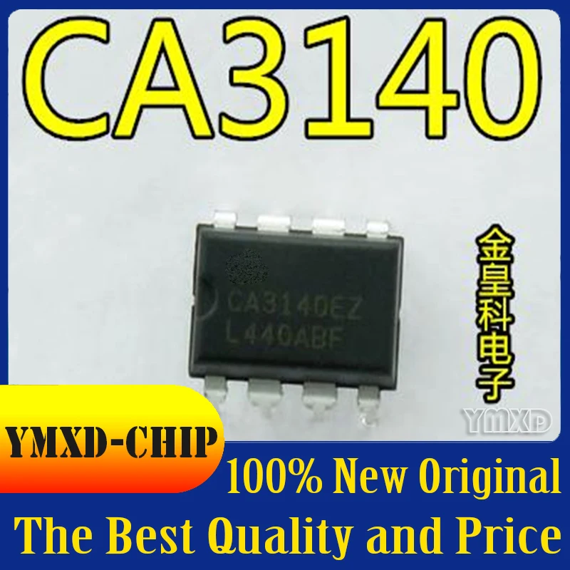 10Pcs/Lot New CA3140 DIP8 high-speed Operational Amplifier Comparator Signal Welder Chip 3140 | Электронные компоненты и