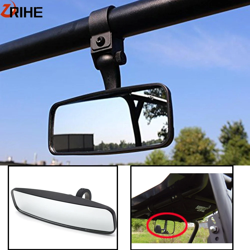 Shatter-Proof Rear View Mirror All-terrain Interior Rearview Mirrors 1.75 Large Field View For UTV / ATV Central rearview mirror
Shatter-Proof Rear View Mirror All-terrain Interior Rearview Mirrors 1.75 Large Field View For UTV / ATV Central rearview mirror