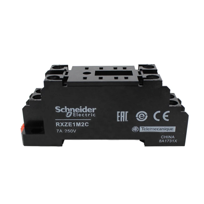 Small economical intermediate electromagnetic relay base RXZE1M2C8 foot 2 vice-contact insertion
Small economical intermediate electromagnetic relay base RXZE1M2C8 foot 2 vice-contact insertion