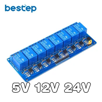 5V 12V 24V 8 Channel Relay Module Low Level Trigger with Optocoupler Relay Output 8 way Relay Module for Arduino
5V 12V 24V 8 Channel Relay Module Low Level Trigger with Optocoupler Relay Output 8 way Relay Module for Arduino