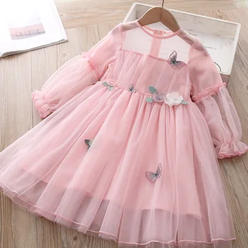 Girls Dress Clothing Spring Baby Kids Clothes Three-Dimensional Flower Mesh Butterfly Embroidery Children Clothing
Girls Dress Clothing Spring Baby Kids Clothes Three-Dimensional Flower Mesh Butterfly Embroidery Children Clothing