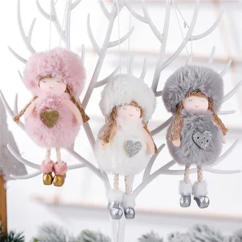 New Christmas Plush Angel Cute Doll Gift Christmas Tree Decorations Christmas Pendant New Year Christmas Decorations for Home
New Christmas Plush Angel Cute Doll Gift Christmas Tree Decorations Christmas Pendant New Year Christmas Decorations for Home