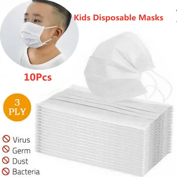 10PCS Spot Goods Disposable Children 3-Ply Baby Protective Mask Dust Bacterial Proof Face Protection Earloop Mask
10PCS Spot Goods Disposable Children 3-Ply Baby Protective Mask Dust Bacterial Proof Face Protection Earloop Mask