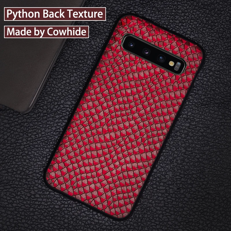 Phone Case For Samsung S7 S8 S9 S10 plus Note 8 9 10 Plus A20 A30 A50 A70 Snake back Texture Cover For A5 A7 J6 J7 A8 2018 Case
Phone Case For Samsung S7 S8 S9 S10 plus Note 8 9 10 Plus A20 A30 A50 A70 Snake back Texture Cover For A5 A7 J6 J7 A8 2018 Case