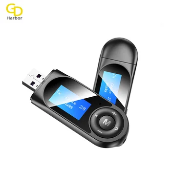 2-IN-1 Bluetooth 5.0 Receiver Transmitter Audio Adapter LCD Display 3.5mm Aux Wireless Stereo Music Adapter For TV PC Car
2-IN-1 Bluetooth 5.0 Receiver Transmitter Audio Adapter LCD Display 3.5mm Aux Wireless Stereo Music Adapter For TV PC Car