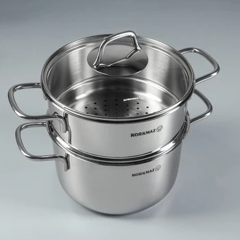 Steamer Perla 3.8 L, 20 × 12 cm, with insert 3.1 L, 20 × 10 cm, with glass lid
Steamer Perla 3.8 L, 20 × 12 cm, with insert 3.1 L, 20 × 10 cm, with glass lid