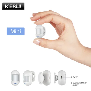 KERUI P831 Wireless Mini Movable Angle Home Security Burglar PIR Infrared Motion Detector Compatible With KERUI Alarm System
KERUI P831 Wireless Mini Movable Angle Home Security Burglar PIR Infrared Motion Detector Compatible With KERUI Alarm System
