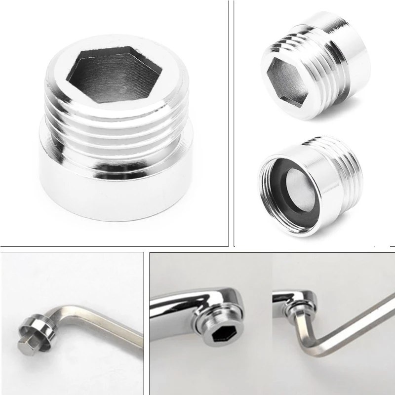 Solid Metal Adaptor Inside Thread Water Saving Kitchen Faucet Aerator Connector Drop ship
Solid Metal Adaptor Inside Thread Water Saving Kitchen Faucet Aerator Connector Drop ship