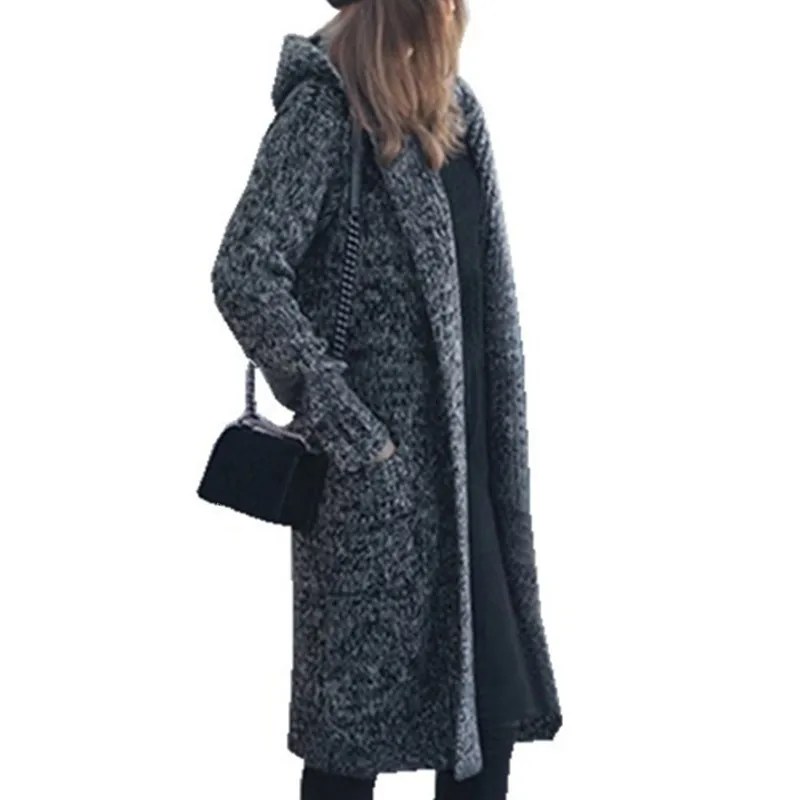 LOOZYKIT 2019 Winter Women Harajuku Long Cardigan Ladies Long Knit Sweater Women Large Coat Casual Solid Jacket With Pockets
LOOZYKIT 2019 Winter Women Harajuku Long Cardigan Ladies Long Knit Sweater Women Large Coat Casual Solid Jacket With Pockets