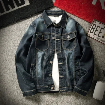 2019 autumn new denim fashion new trend hip hop jacket Korean jacket
2019 autumn new denim fashion new trend hip hop jacket Korean jacket