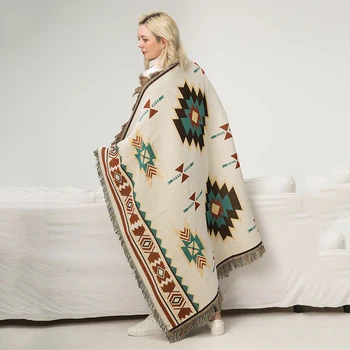 Geometry Blanket Aztec Baja Blanket Ethnic Sofa Cover Slipcover Boho Decor Throw Cobertor Wall Hanging Tapestry l
Geometry Blanket Aztec Baja Blanket Ethnic Sofa Cover Slipcover Boho Decor Throw Cobertor Wall Hanging Tapestry l