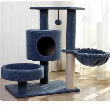 Cat climbing frame cat scratching board cat tree cat supplies pet toy cat climbing frame nest
Cat climbing frame cat scratching board cat tree cat supplies pet toy cat climbing frame nest