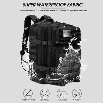 50L Large Capacity Man Army Tactical Backpacks Military Assault Bags Outdoor 3P Waterproof Molle Pack For Camping Hunting Bag 
50L Large Capacity Man Army Tactical Backpacks Military Assault Bags Outdoor 3P Waterproof Molle Pack For Camping Hunting Bag