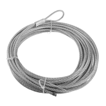 High Strength Silver 12.2m X 5.5 Mm ATV Winch Cable Replacement
High Strength Silver 12.2m X 5.5 Mm ATV Winch Cable Replacement
