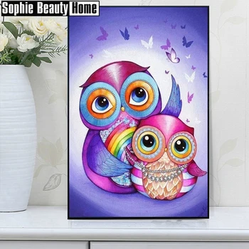 Full Square/Round Drill 5D DIY Diamond Painting "Colored owl" 3D Diamond Embroidery Cross Stitch Butterfly Home Decor 204063
Full Square/Round Drill 5D DIY Diamond Painting "Colored owl" 3D Diamond Embroidery Cross Stitch Butterfly Home Decor 204063