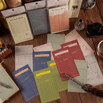15 Sheets Book Card Series Memo Pad Retro Basic Journal Note DIY Message Decorative Note Pad Stationery Bookmark 
15 Sheets Book Card Series Memo Pad Retro Basic Journal Note DIY Message Decorative Note Pad Stationery Bookmark