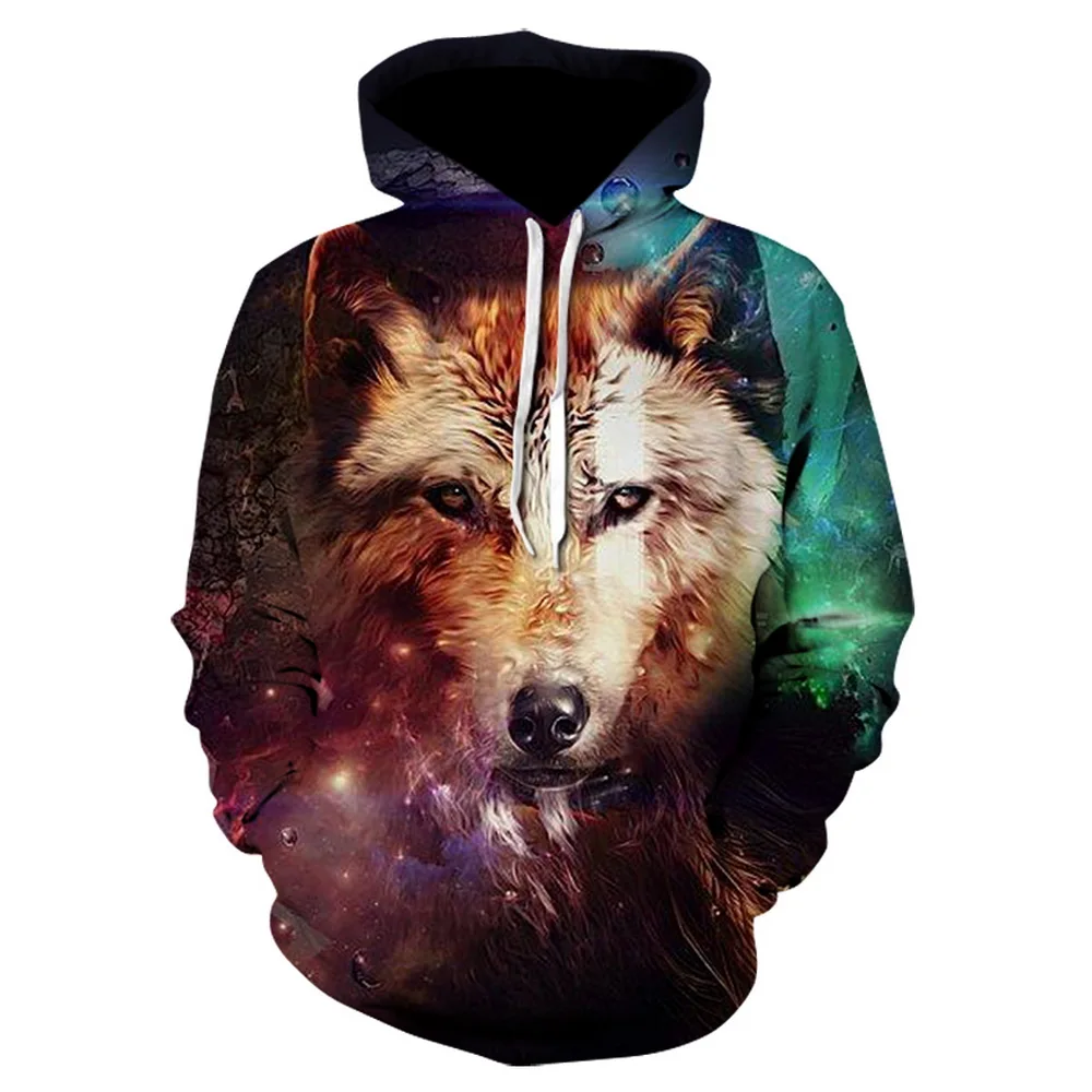Fashion 2020 Cool Wolf Hoodies 3D Sweatshirts with Hat Men/Women Animal Print Wolf Mens Tracksuit Jackets man big size 4XL Top
Fashion 2020 Cool Wolf Hoodies 3D Sweatshirts with Hat Men/Women Animal Print Wolf Mens Tracksuit Jackets man big size 4XL Top